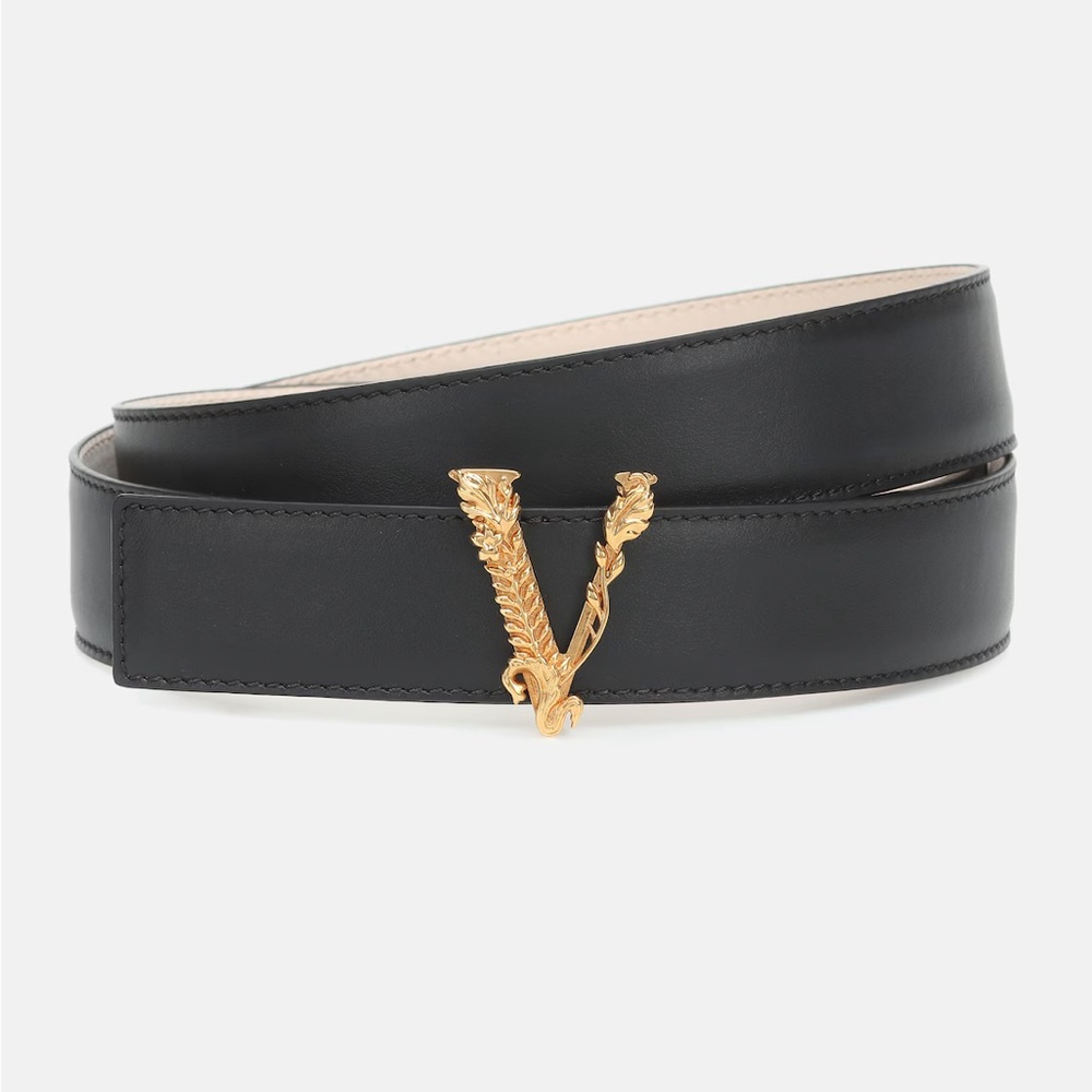 NWT Versace Virtus Belt 60/24